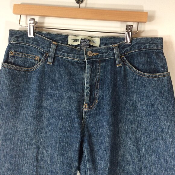 Gap Slide Slit Capri Pants Size 10 - Picture 3 of 7